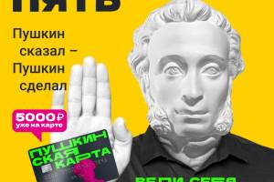 Имиджевый ролик и постер для раздела «Пушкинская карта»